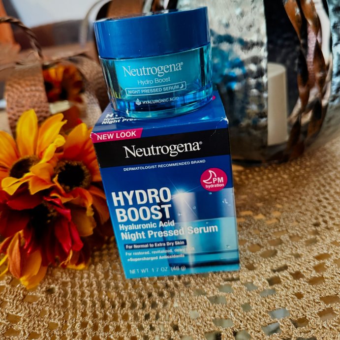 user image by @nmlyfe, Neutrogena Hydro Boost Night Face Serum for Dry Skin - 1.7 fl oz