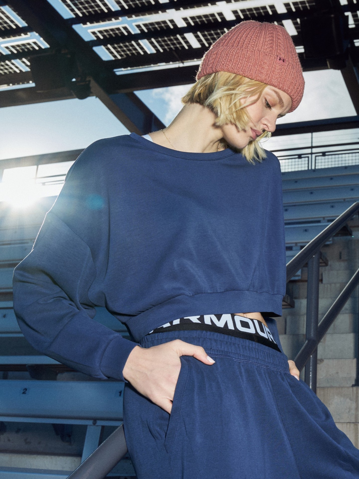UA Meridian Lounge Women's Crop Crew | Under Armour