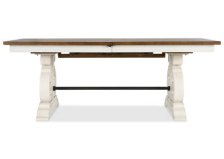 Shop Table à rallonge Churchill -Sutter Alabaster/muscade and more