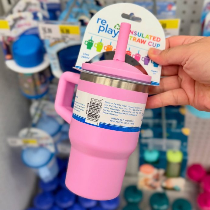 user image by @katattarget, Re-Play 10oz Recycled Stainless Steel Mini Tumbler for Toddlers