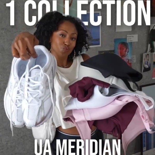 Social post of Womens Tops and Womens Bottoms and Adult Unisex Performance Sneakers and Adult Unisex Headwear and Womens Bras and Womens Tops and Womens Bags