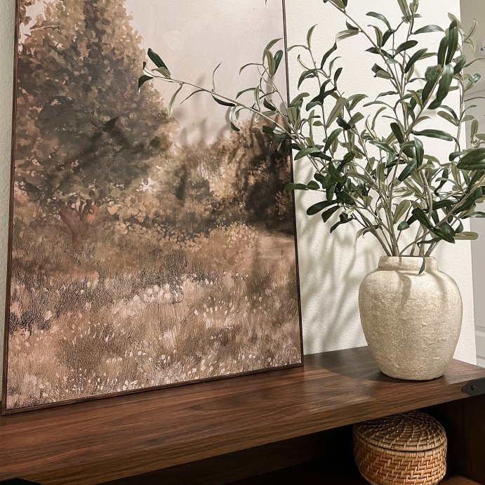 user image by @homewithbrii, Olive Leaf Potted Arrangement - Threshold&#8482; designed with Studio McGee