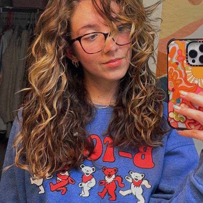user image by @nicolenikkinora, Not Your Mother's Curl Talk Activating Mousse