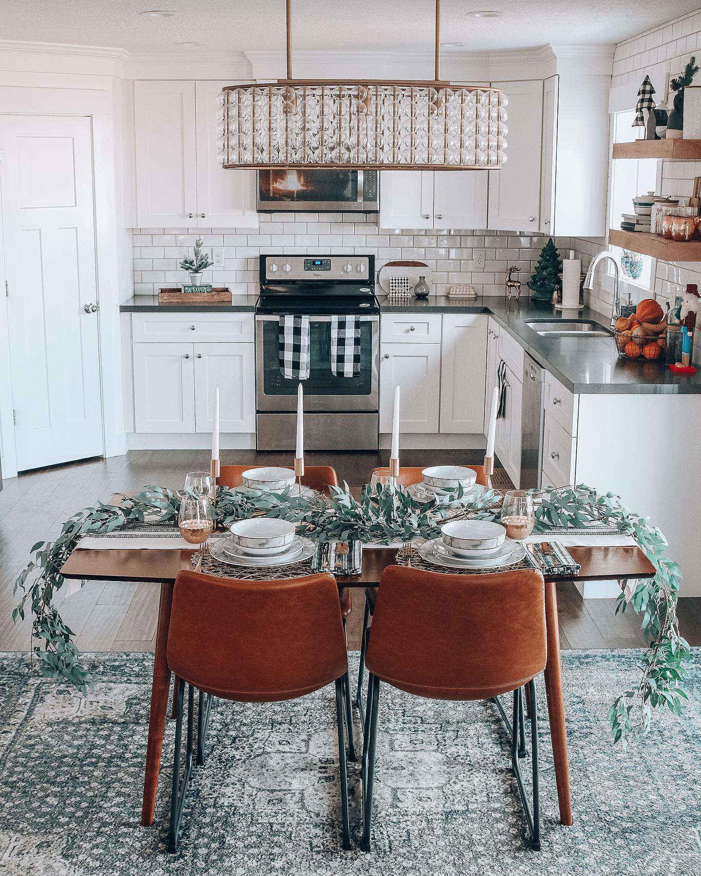 Festive and warm dining Instagram Post