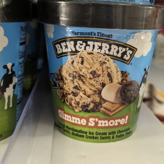 user image by @what_im_eatin_uk, Ben &#38; Jerry&#39;s Gimmesmore Toasted Marshmallow Ice Cream - 16oz