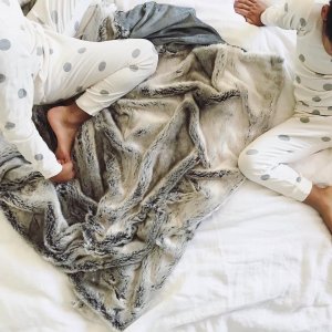 Faux Fur Ombre Throws West Elm