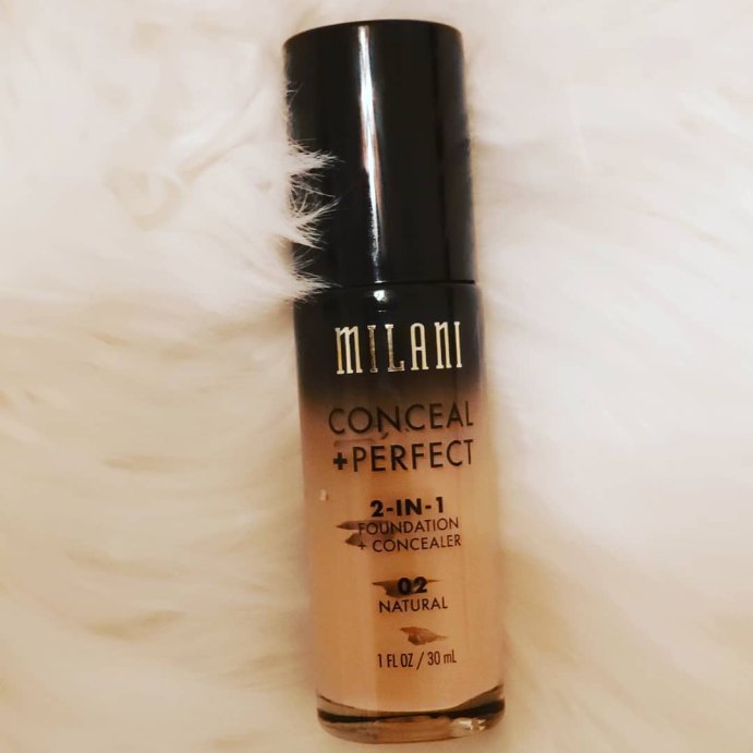 user image by @me_myself_andmakeup_, Milani Conceal + Perfect 2-in-1 Foundation + Concealer - 1 fl oz