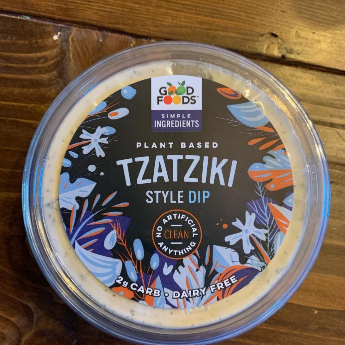 user image by @lightenupem, Good Foods Dairy-Free Tzatziki Style Dip - 8oz