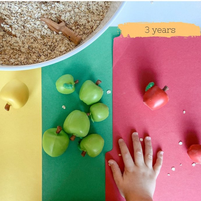 user image by @fielddayswithmom, Learning Resources Attribute Apples, 27 Apples, Ages 3+