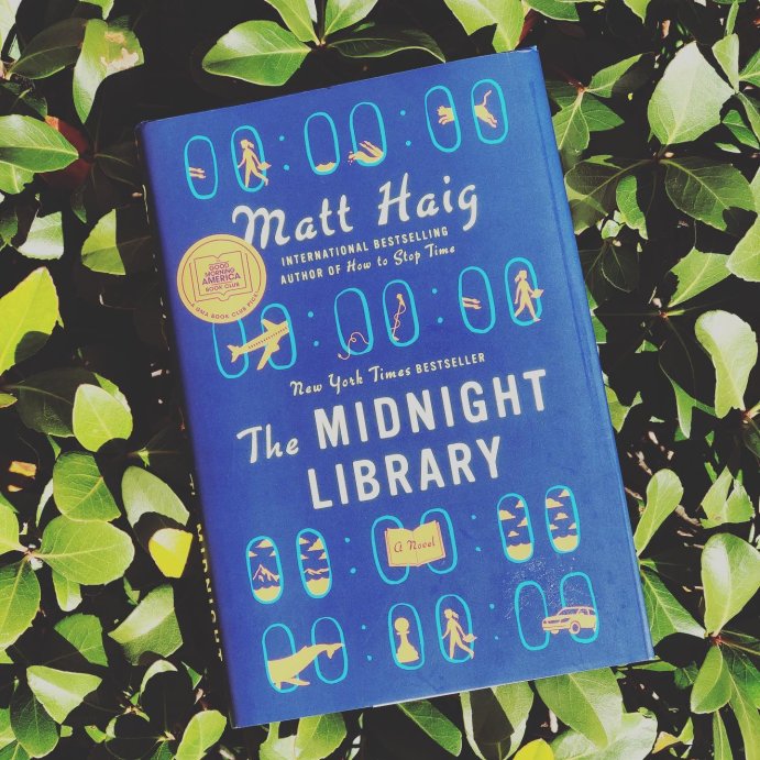 user image by @pageandcover, The Midnight Library - by Matt Haig