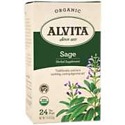 Shop Alvita Organic Sage Tea (24 Tea Bags) and more
