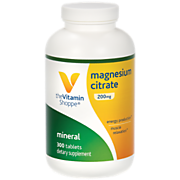 Shop the Vitamin Shoppe Magnesium Citrate - Promotes Energy Production & Regularity - 200 MG (300 Tablets) and more