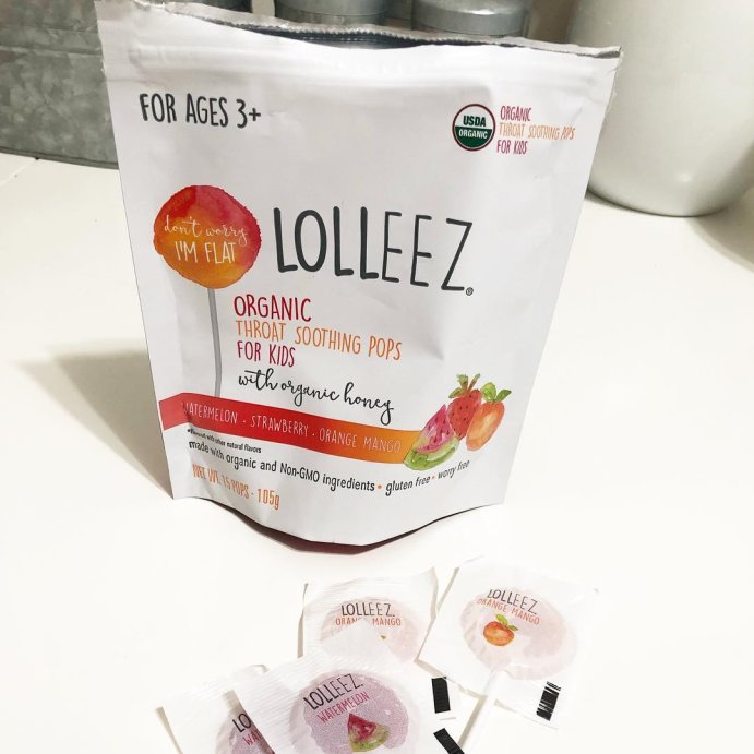 user image by @thetargetmamas, The Eez Co. Lolleez Organic Throat Soothing Pops - Watermelon, Strawberry &#38; Orange Mango - 15ct