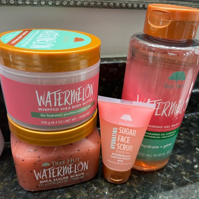 user image by @rhyanmadeit, Tree Hut Watermelon Foaming Gel Body Wash - 18 fl oz