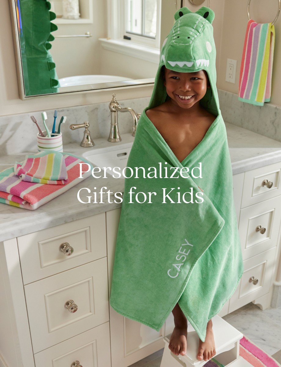 Pottery barn kids towels sale