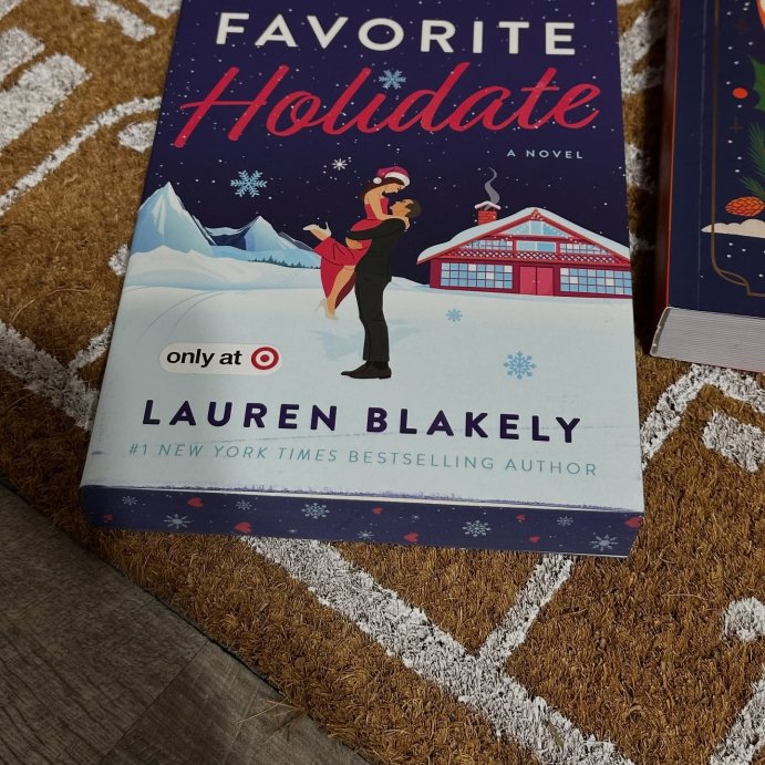 user image by @spaceonthebookcase, My Favorite Holidate - by  Lauren Blakely (Paperback)