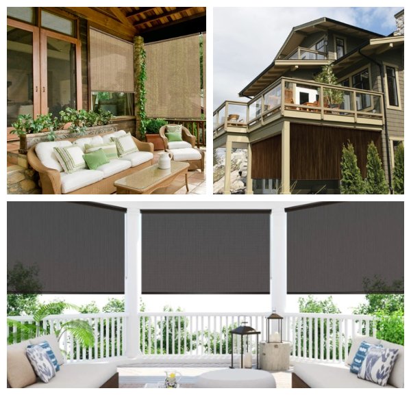 How Outdoor Shades Block Wind, Rain and Sun - Blindsgalore Blog