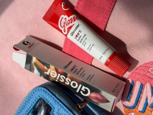 @spacenk&rsquo;s instagram photo of Glossier Balm Dotcom Lip Balm