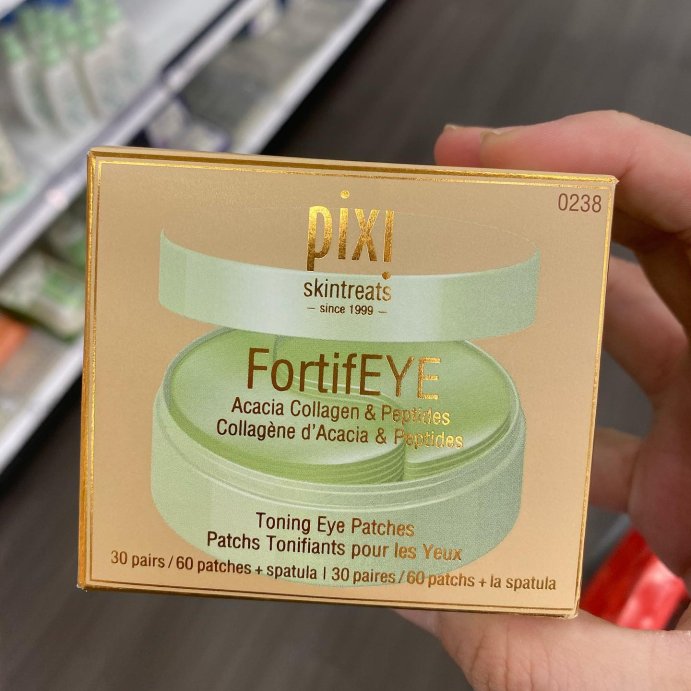 user image by @fat.hips.and.target.trips, Pixi DetoxifEYE Hydrating and Depuffing Eye Patches with Caffeine and Cucumber - 60ct
