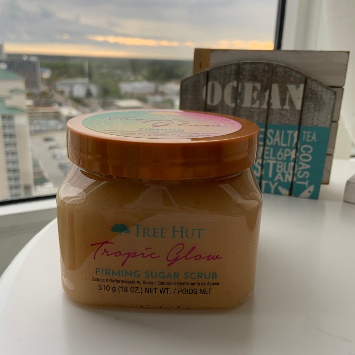 user image by Sophia, Tree Hut Tropic Glow Shea Sugar Tropical Body Scrub - 18oz