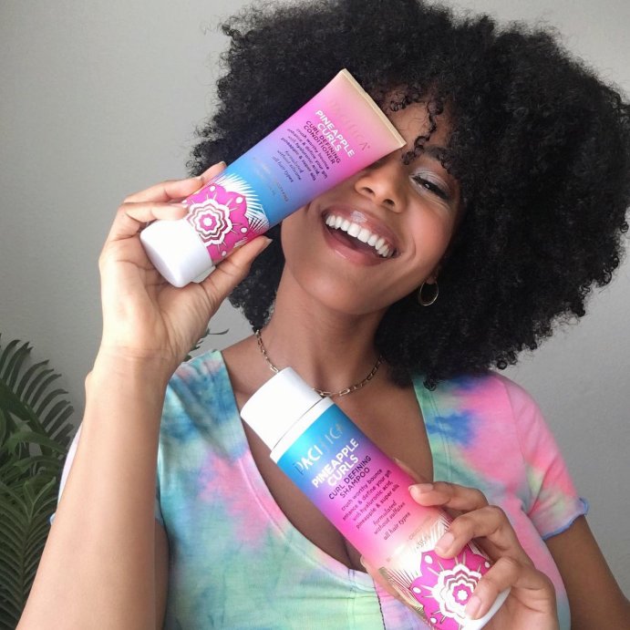 user image by @shaelamarchae, Pacifica Pineapple Curls Curl Defining Conditioner - 8 fl oz