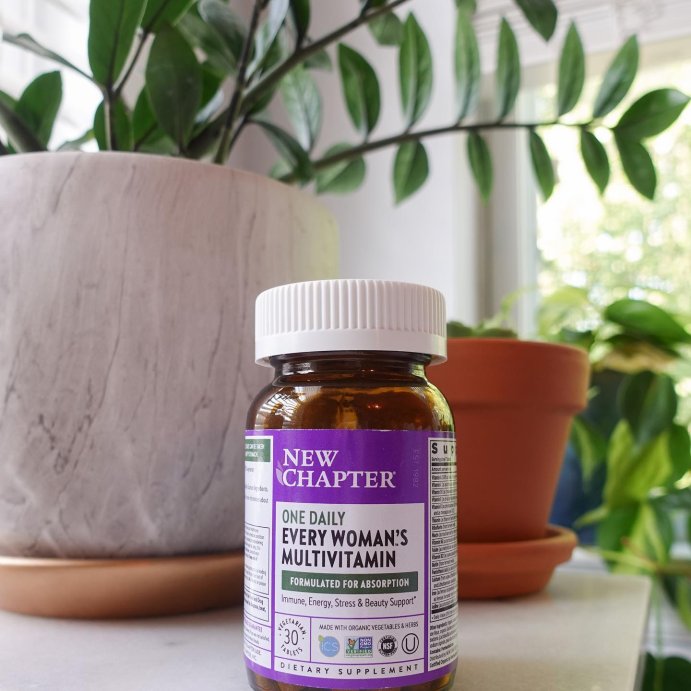 user image by @nicoledelponte2, New Chapter Women&#39;s Multivitamin, Every Woman&#39;s One Daily for Immune, Beauty + Energy Support Tablets - 30ct