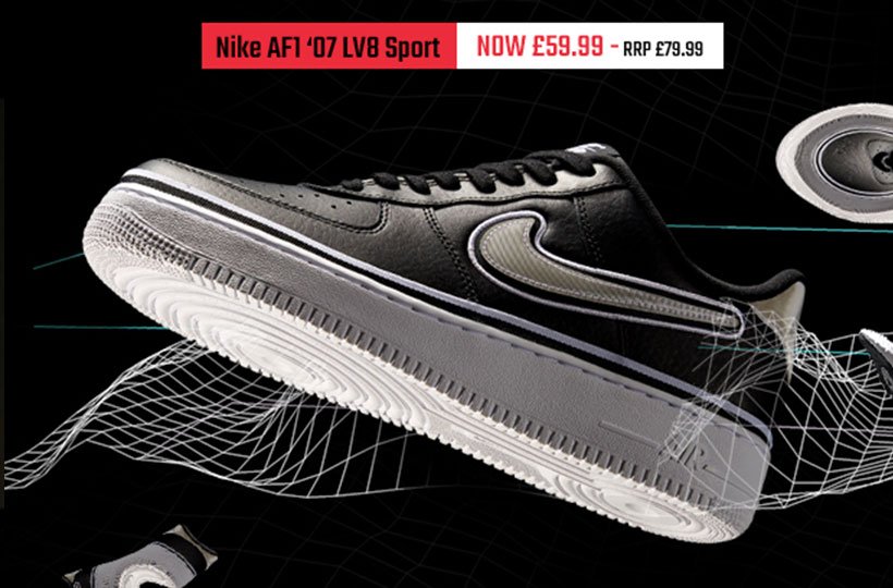 Air force 1 lv8 hotsell black friday