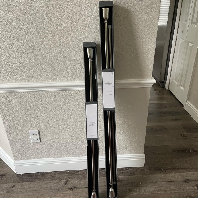 user image by @probefessional, Chiseled Cone Curtain Rod - Threshold™