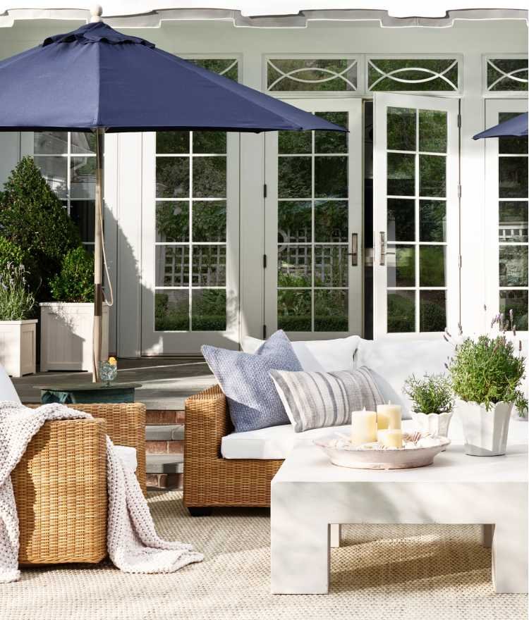 Pottery barn on sale patio furniture