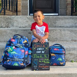 【新品】pottery barn ミッキー リュック Large Pottery Barn Kids Boys Medium Backpack Monogram PAXTON