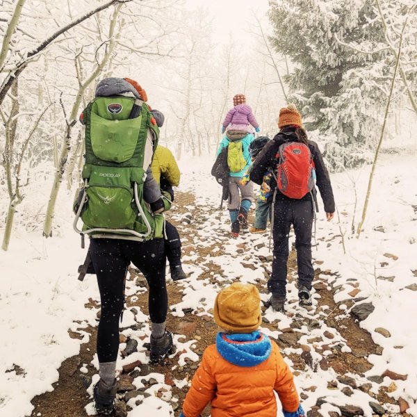 @mels_outhiking's instagram image of Osprey Poco Plus Child Carrier