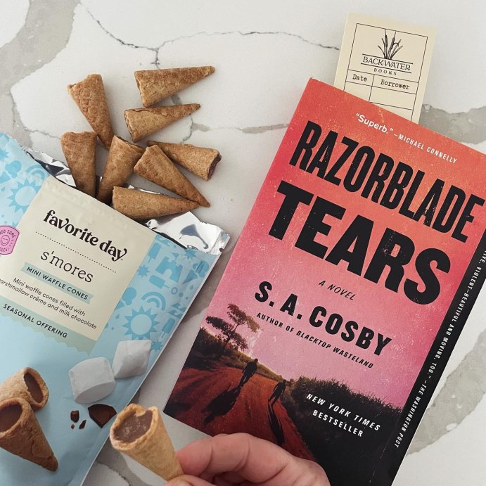 user image by @book.sleeves.and.recipes, Razorblade Tears - by S a Cosby