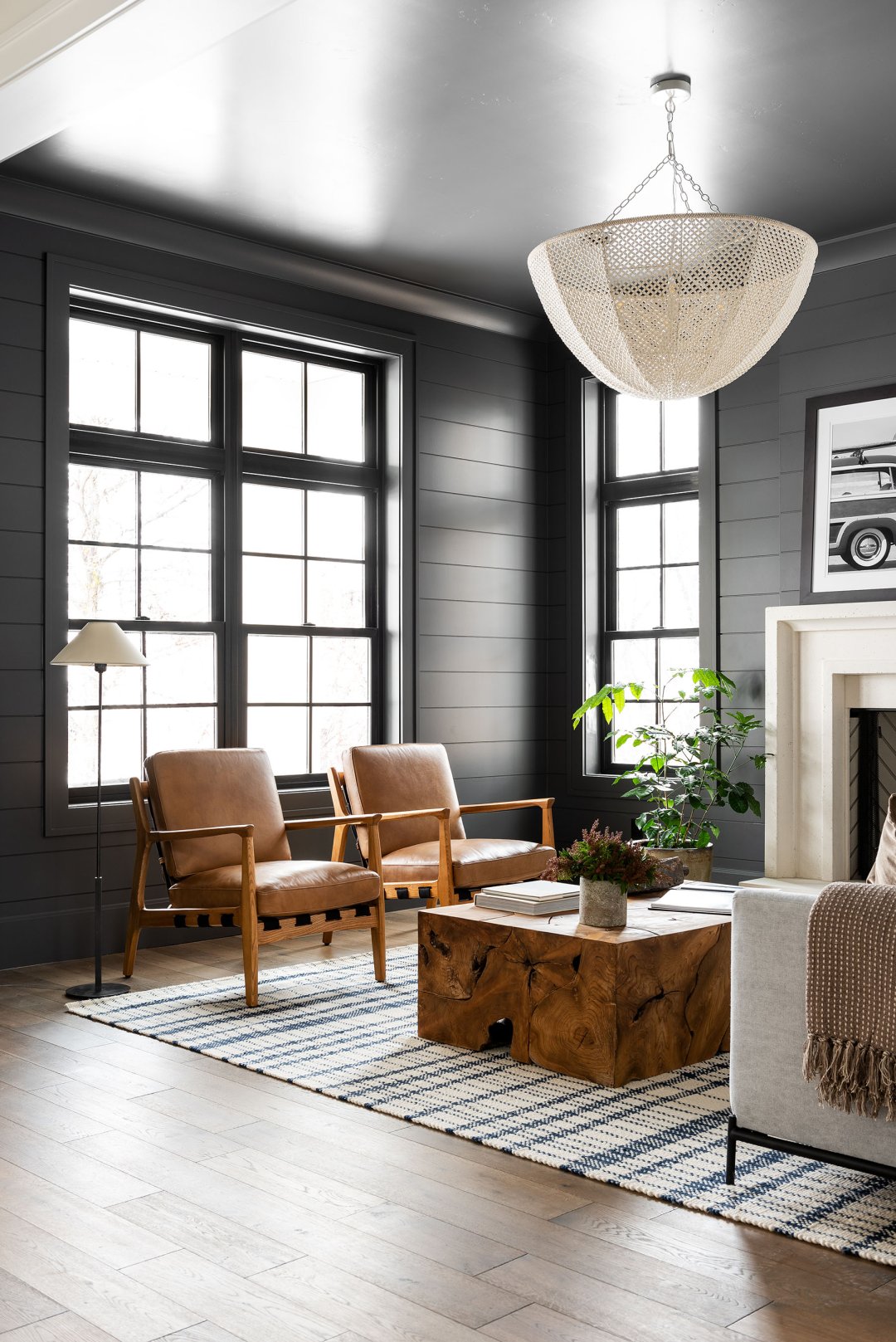 Bold & Coastal Living Room - Studio McGee