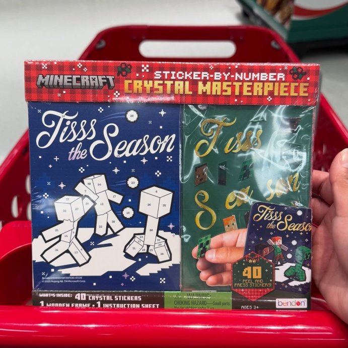 user image by @shoppingstylesandtrends, Bendon Holiday Crystal Masterpiece Minecraft