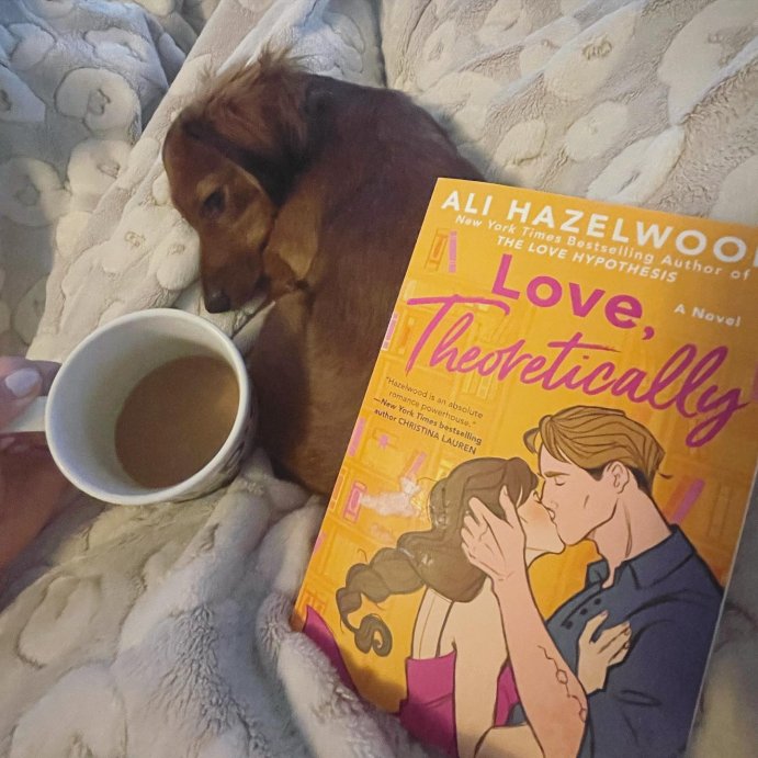 user image by @beingkelsiebooks, Love, Theoretically - by Ali Hazelwood