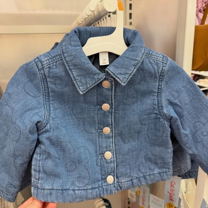 user image by @ministylewith.jules_, Toddler Girls' Quilted Denim Jacket - Cat & Jack™ Medium Wash
