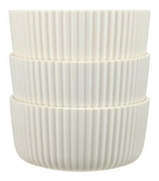 Shop CANVAS Small Rippled Bowls, 3-pk and more