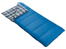 Shop Outbound Comfort 6°C Insulated Cotton Lined Mild Weather Sleeping Bag w/ Compression Sack, Blue and more
