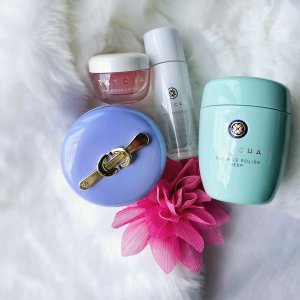 @thearchitectstochter’s instagram photo of Tatcha The Rice Polish: Deep,Tatcha The Essence,Tatcha The Kissu Lip Mask,Tatcha The Dewy Skin Cream