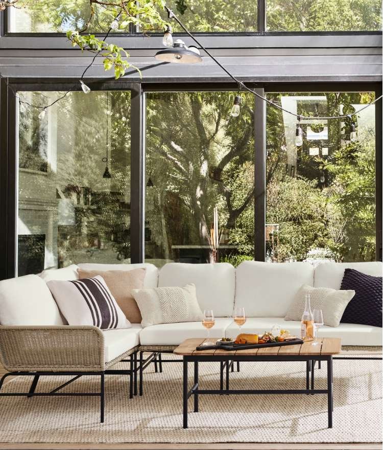 Pottery barn patio online set