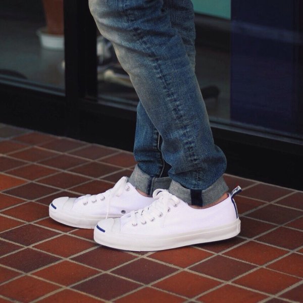 Converse jack purcell low profile low top best sale