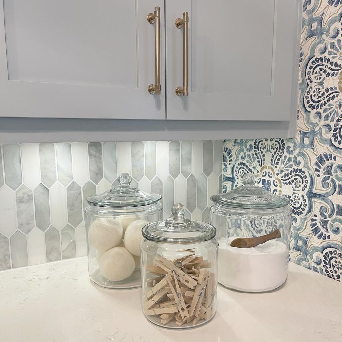 user image by @clarkdesignsky, 75oz Glass Jar and Lid - Threshold&#8482;: Clear Food Storage, Candy &#38; Cookie Jar, Hand Wash, 8.4&#34; Height