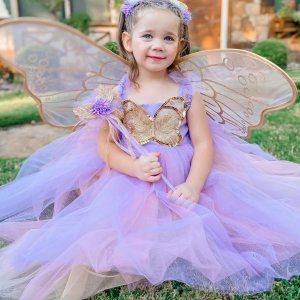 Lavender Butterfly Fairy Halloween Costume