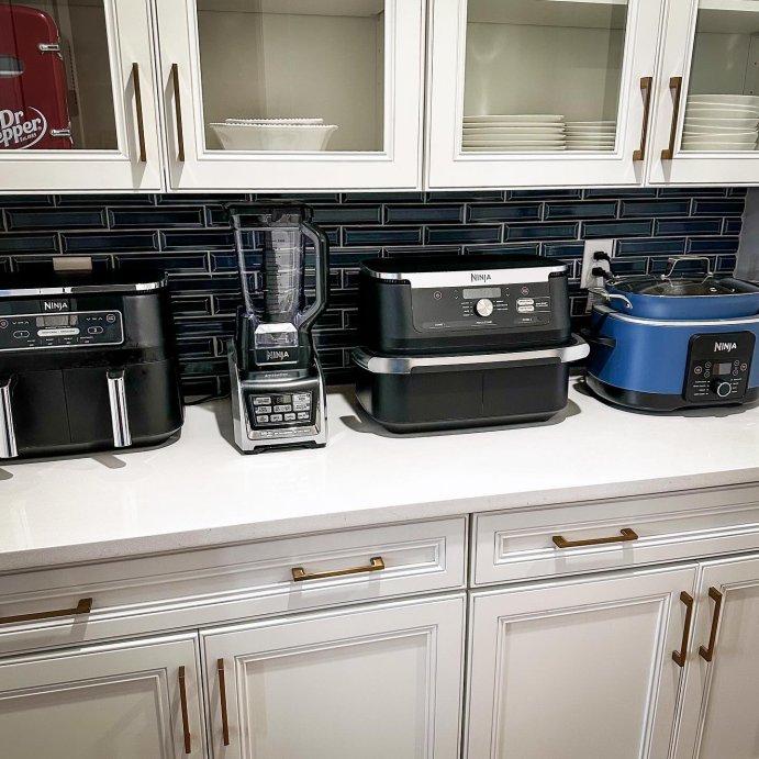 user image by @undeuxtroiscatmom, Ninja Foodi DualZone FlexBasket Air Fryer with 7-qt MegaZone DZ071: 7-in-1, Nonstick, Digital Control, Dishwasher-Safe