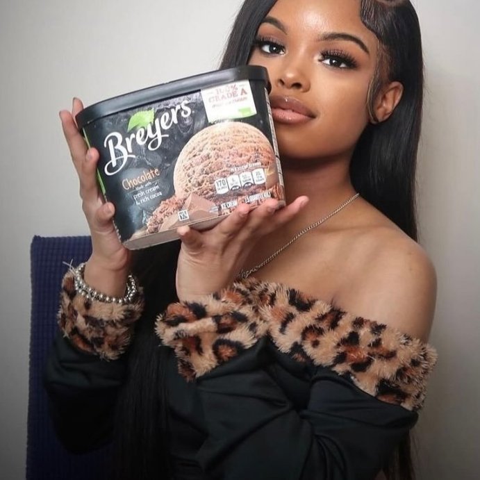 user image by @itssstinyyy_, Breyers Original Chocolate Ice Cream - 48oz