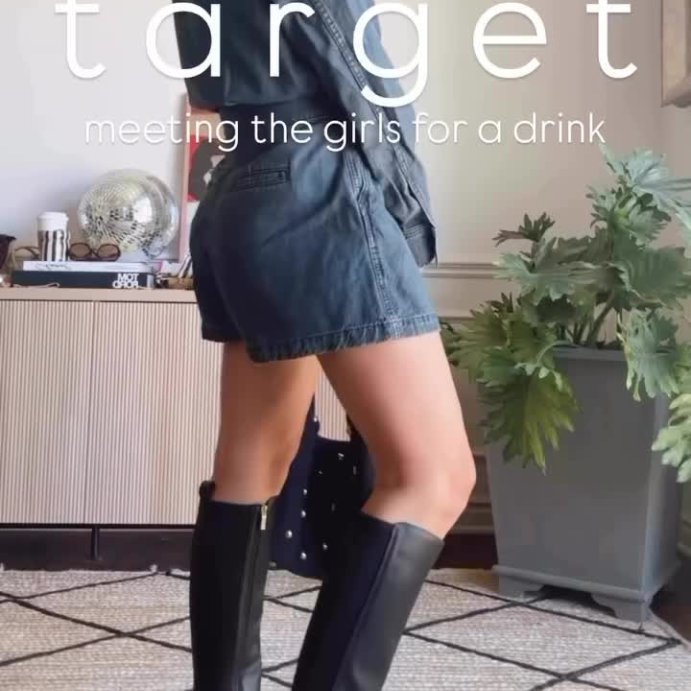 user image by @covet.on.the.go, Women's Long Sleeve Denim Romper - Universal Thread™