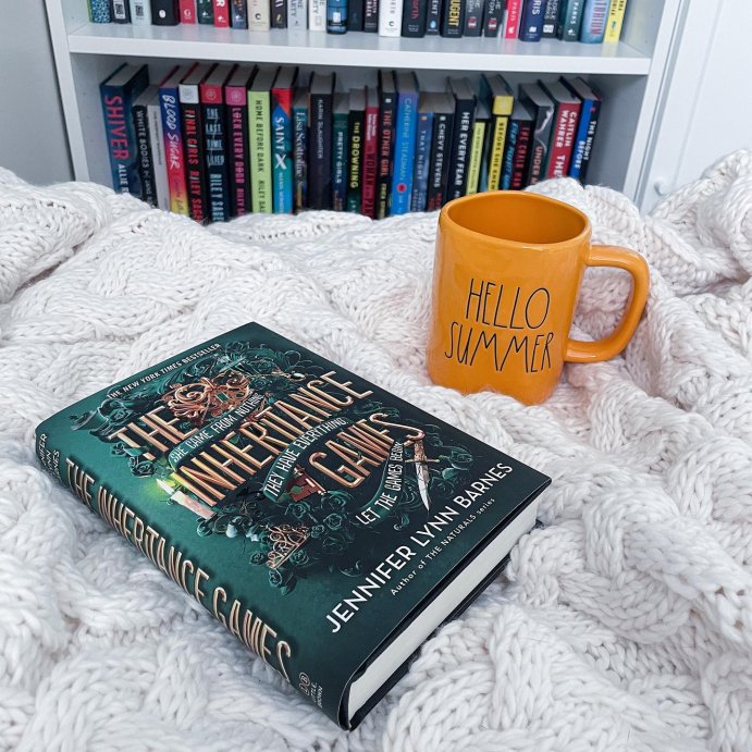 user image by @krimi.love.wanderlust, Inheritance Games - by Jennifer Lynn Barnes (Hardcover)