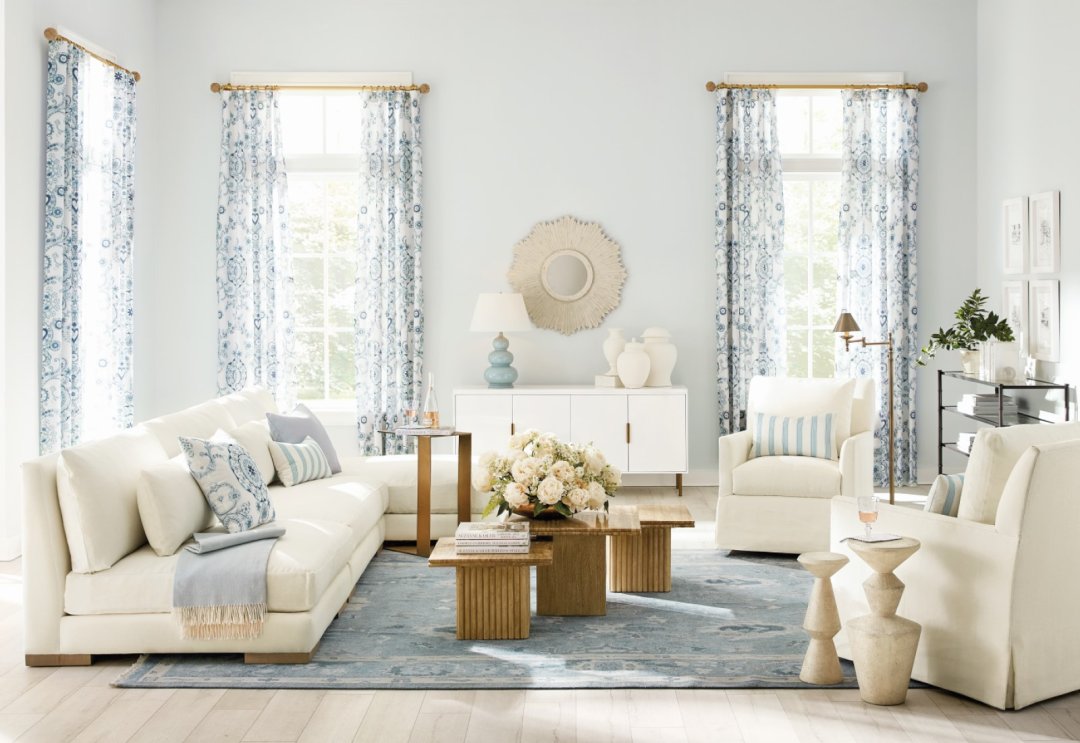 Shop Suzanne Kasler Primrose Accent Tables, Suzanne Kasler Wood Sunburst Mirror - Ballard Designs, Suzanne Kasler Byron Nesting Coffee Tables, Suzanne Kasler Avenue 3-Piece Armless Sectional, Suzanne Kasler Ophelia Hand Knotted Rug, Suzanne Kasler Lucille Drapery Panel, Suzanne Kasler Mathes Club Swivel Glider - Ballard Designs, Suzanne Kasler Triple Gourd Lamp, Suzanne Kasler Simone C-Table - Ballard Designs, Suzanne Kasler Ashton Console and more