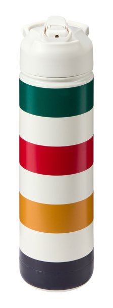 Shop Hudson's Bay Stripes Signature Water Bottle, White, 26-Oz and more