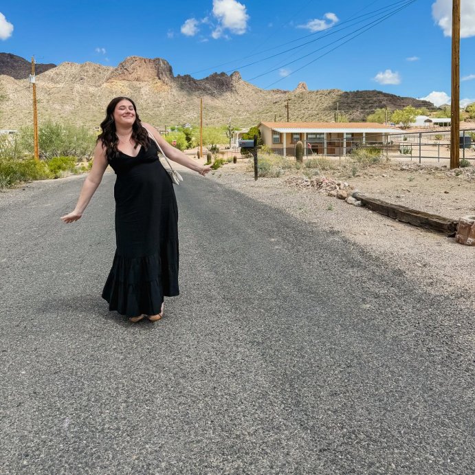 user image by @reeshadaily, Women's Seersucker Maxi A-Line Dress - A New Day™